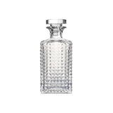 Luigi Bormioli Mixology Elixir decanter 750ml with textured glass design