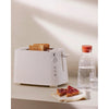 Alessi Plisse Toaster White | Minimax