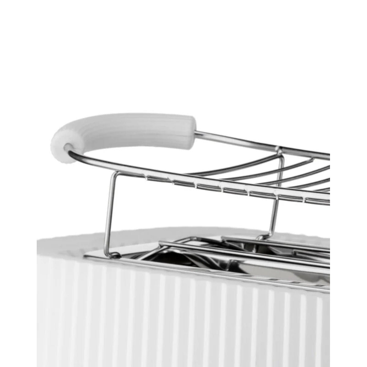 Alessi Plissé Toaster 4 Slice White | Minimax