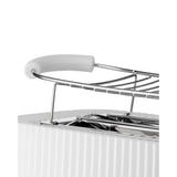 Alessi Plissé Toaster 4 Slice White | Minimax