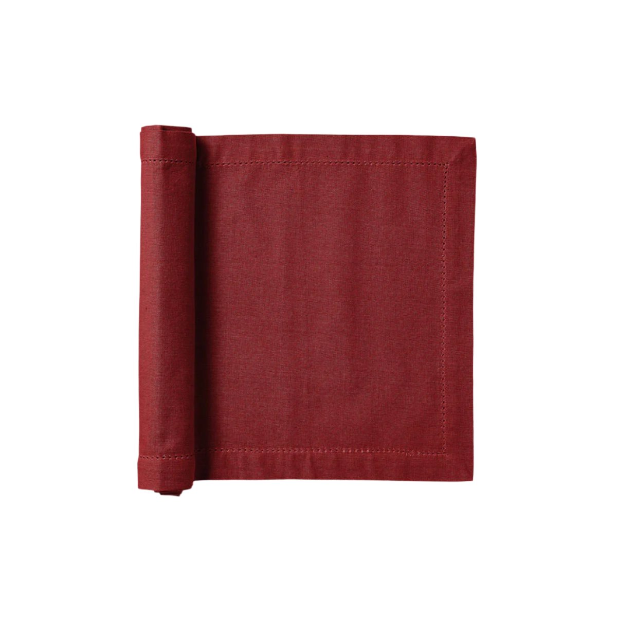 Madras Link Jetty Table Runner Berry Red 35x140cm | Minimax