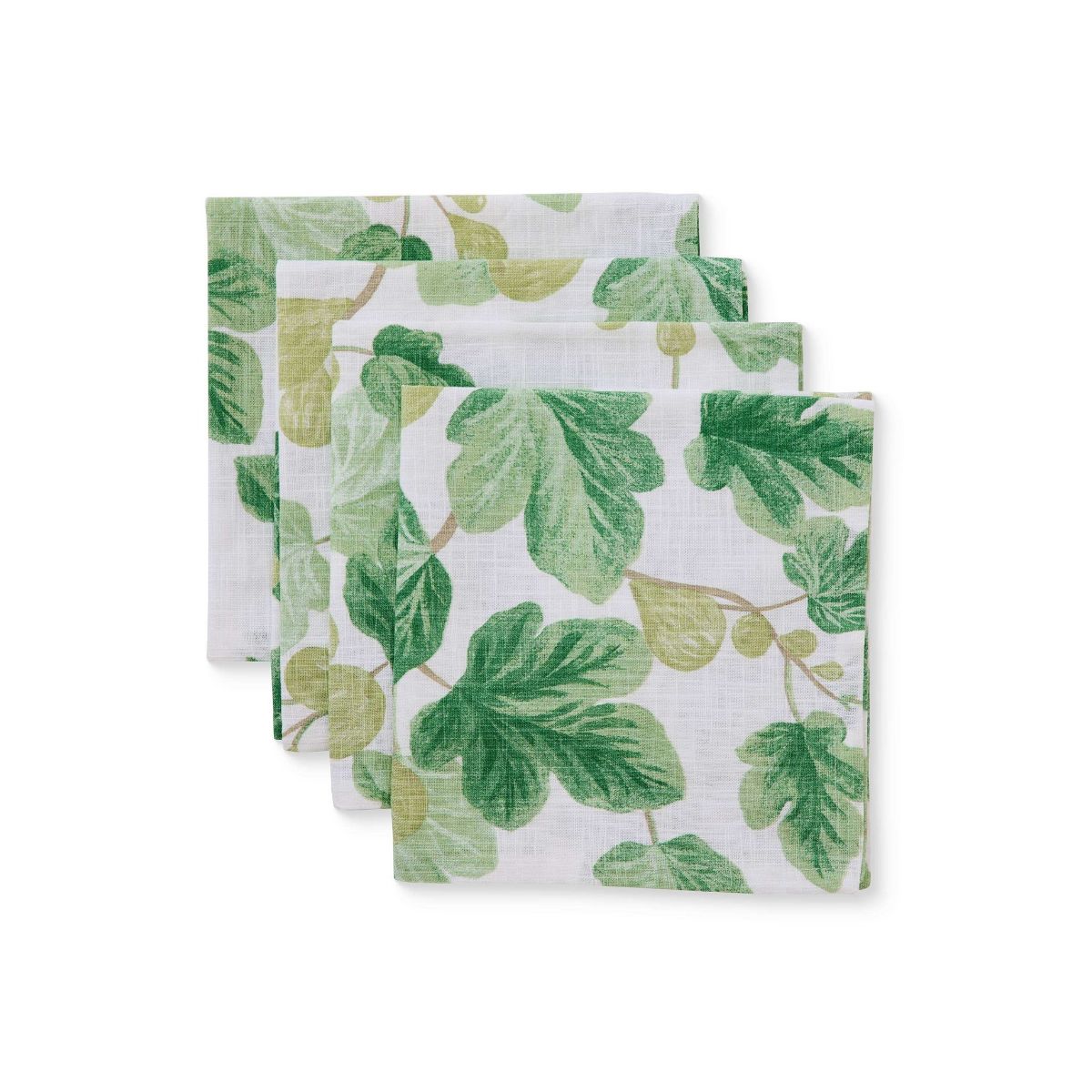 Madras Link Fig Napkin Green Set Of 4