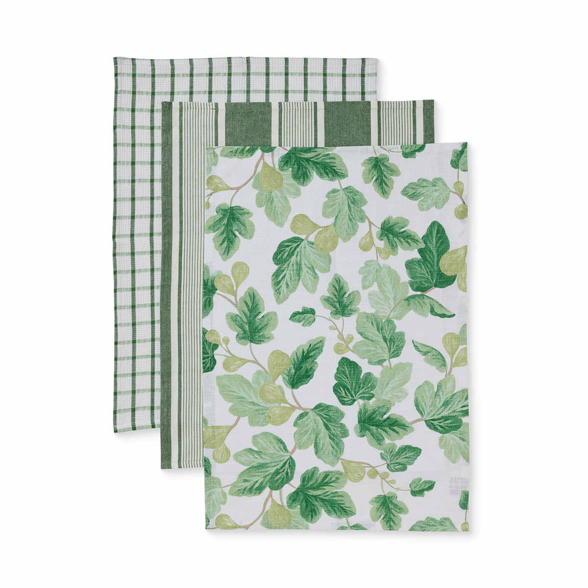 Madras Link Fig Tea towel (Pack of 3) | Minimax