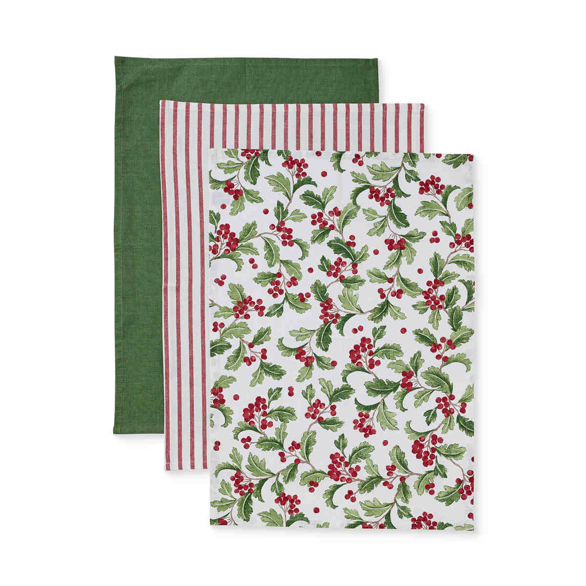 Madras Link Evergreen Tea Towel (Pack of 3) | Minimax