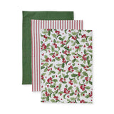 Madras Link Evergreen Tea Towel (Pack of 3) | Minimax