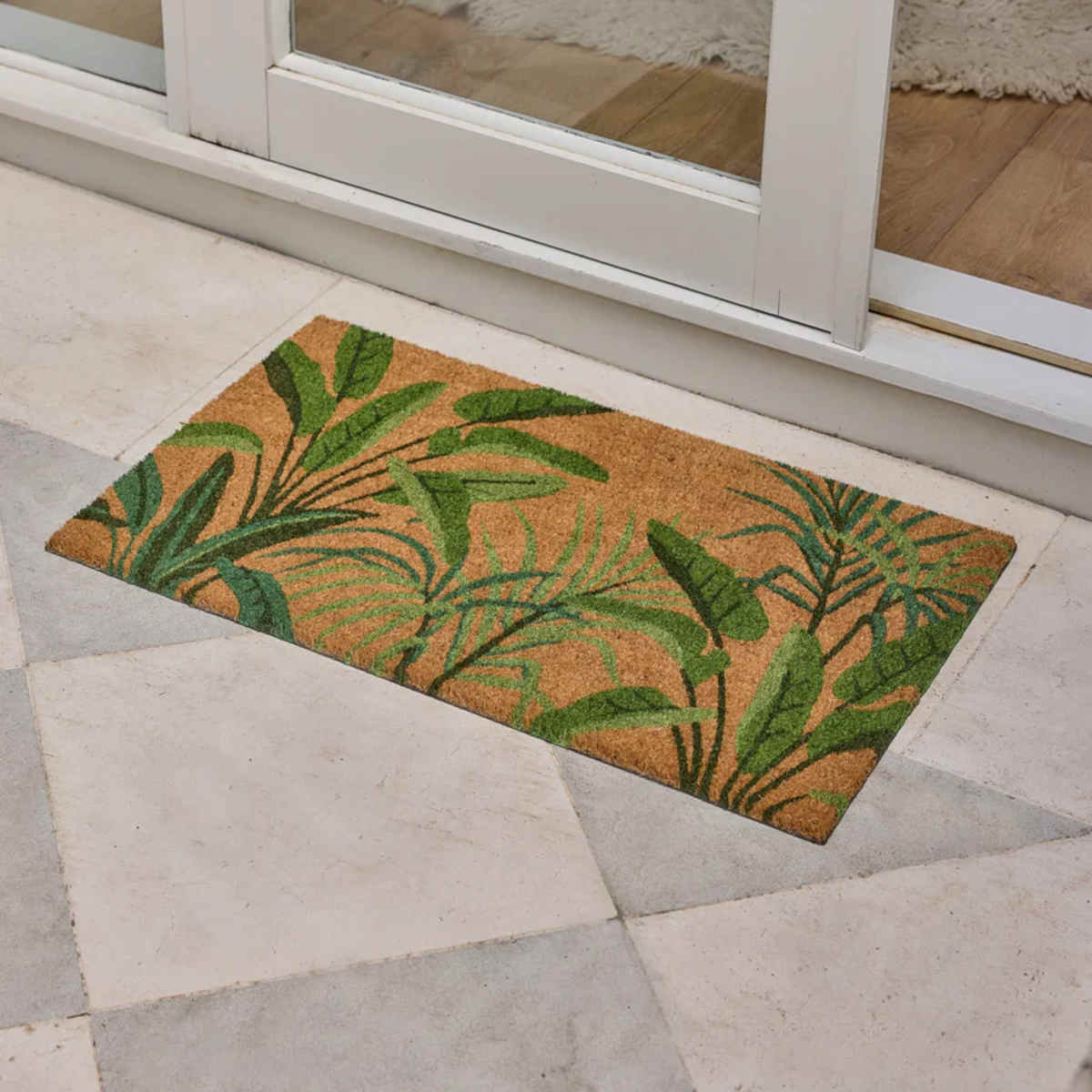 Madras Link Tropics Doormat Green 45x75cm | Minimax