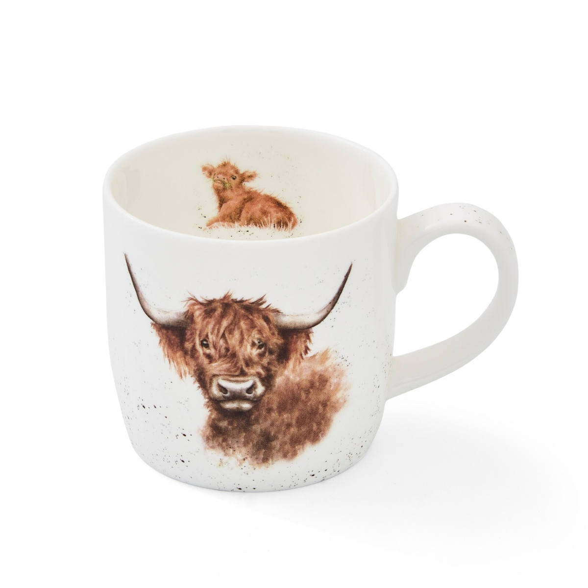 Royal Worcester Wrendale Designs - Highland Cow Mug 310ml | Minimax