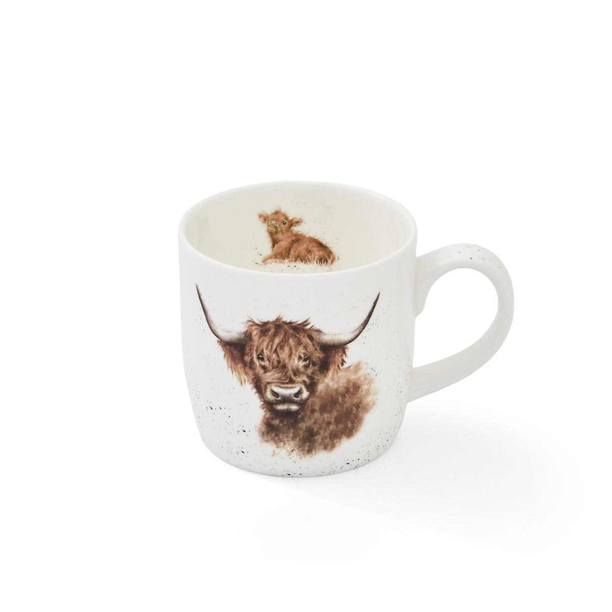 Royal Worcester Wrendale Designs - Highland Cow Mug 310ml