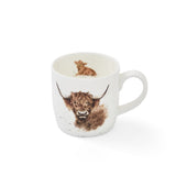 Royal Worcester Wrendale Designs - Highland Cow Mug 310ml