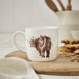 Royal Worcester Wrendale Designs - Highland Cow Mug 310ml | Minimax