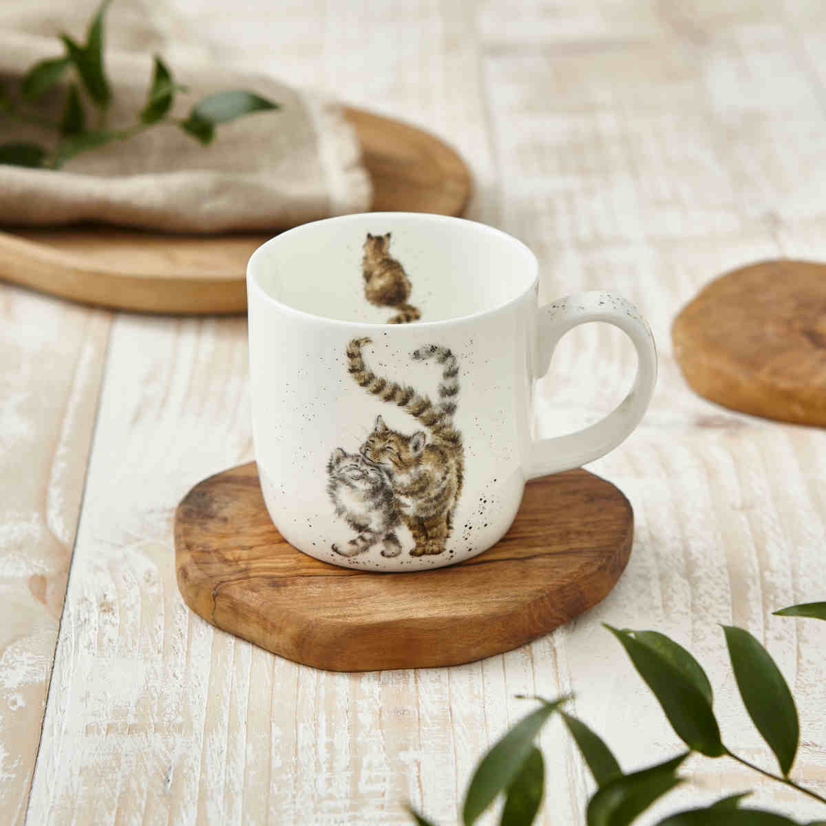 Royal Worcester Wrendale Designs - Cat Mug 310ml | Minimax