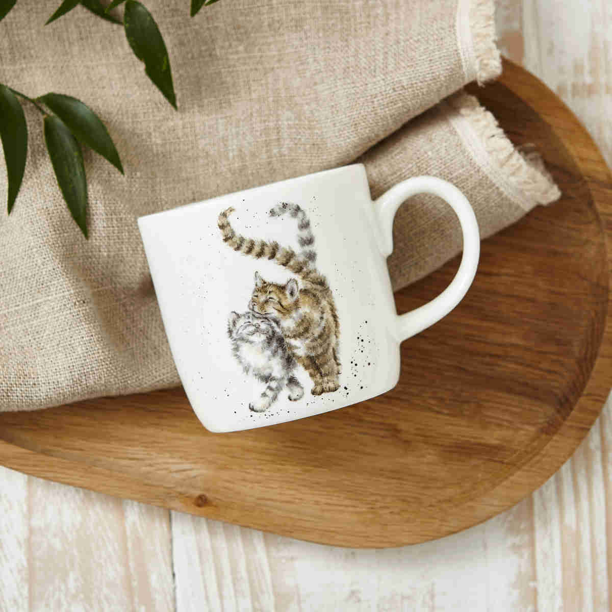 Royal Worcester Wrendale Designs - Cat Mug 310ml | Minimax