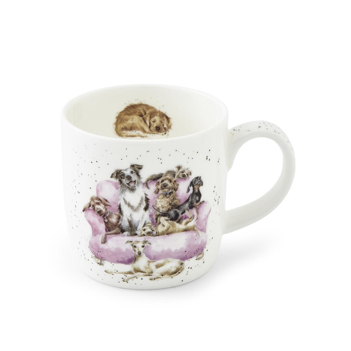 Royal Worcester Wrendale Designs Movie Night Mug 310ml | Minimax