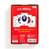 Mudpuppy It’s Magic! Playing Card Tricks set featuring red box with magician bunny artwork