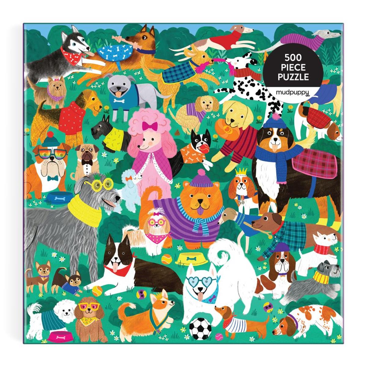 Mudpuppy Doggone Days Puzzle 500 Piece | Minimax