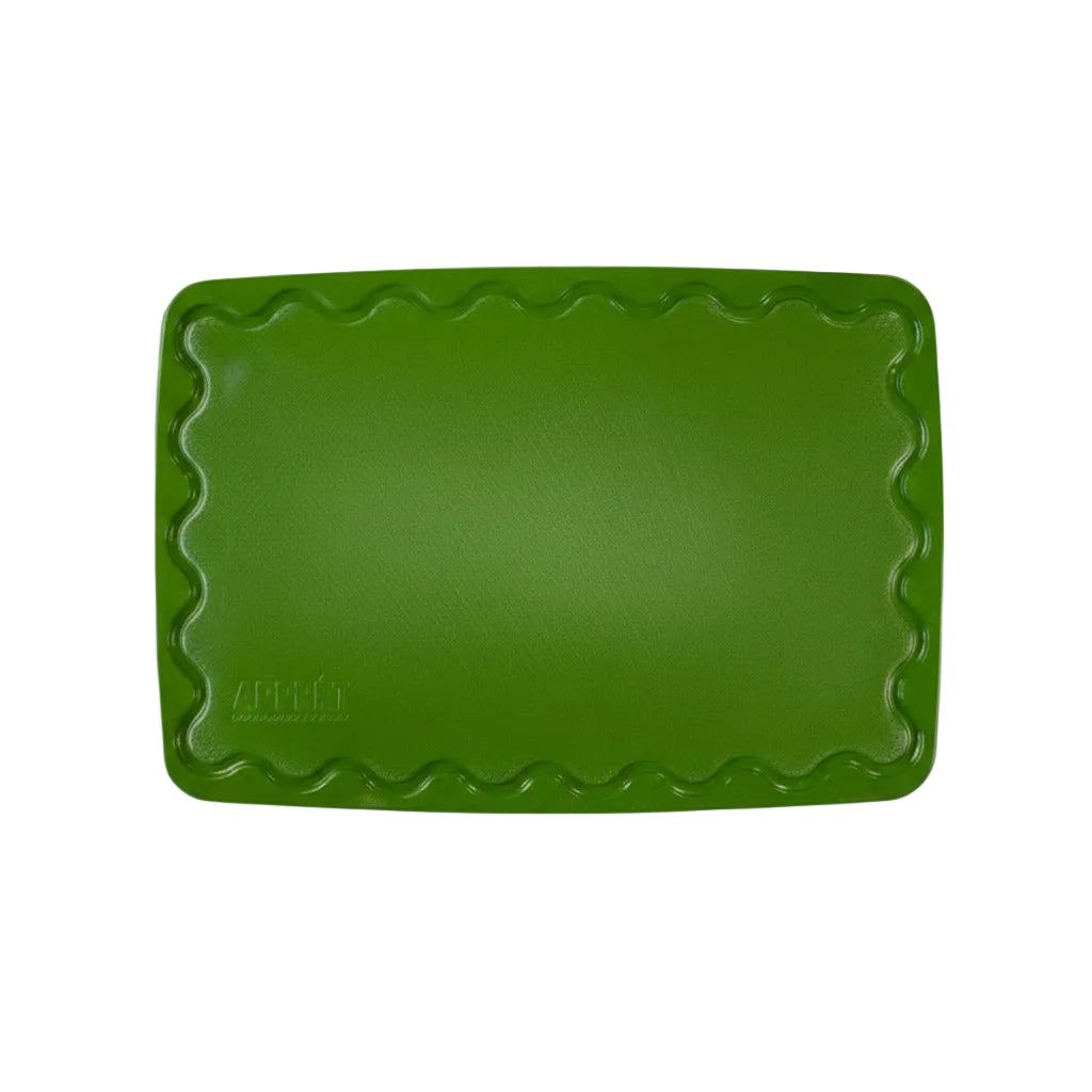 Maison Appret Rice Husk Chopping Board Green 40 x 28cm| Minimax