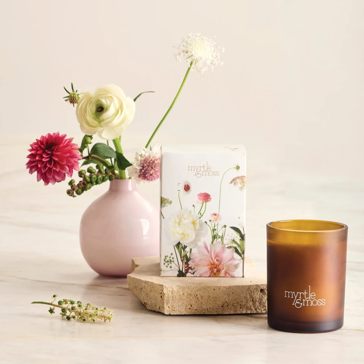 Myrtle and Moss Garden Whimsy Candle