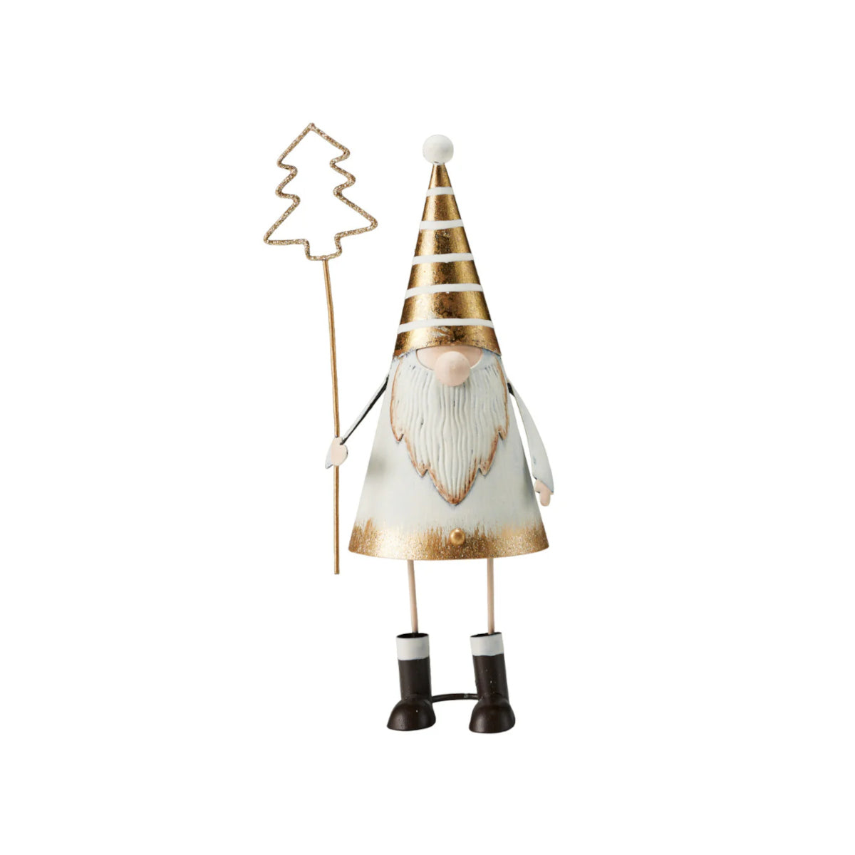 Made for Minimax Metal Santa Tree Gold 24cm | Minimax