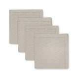 Madras Link Jetty Napkins Oatmeal Set of 4 | Minimax