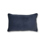 Madras Link Mira Velvet Cushion Midnight 30 x 50cm | Minimax