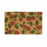 Madras Link Tomato Doormat 45 x 75cm with red tomato pattern on natural coir