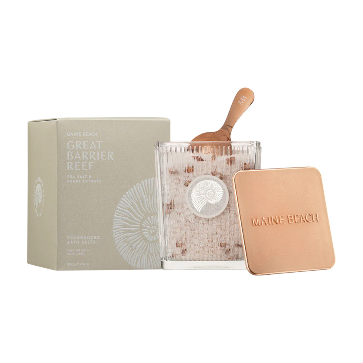 Maine Beach Great Barrier Reef Sea Salt Bath Salts 500g | Minimax