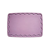 Maison Appret Chopping Board Lilac 40 x 28cm with rectangular shape and handle hole