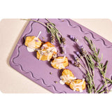 Maison Appret Chopping Board Lilac 40 x 28cm with rectangular shape and handle hole
