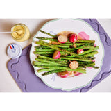 Maison Appret Chopping Board Lilac 40 x 28cm with rectangular shape and handle hole