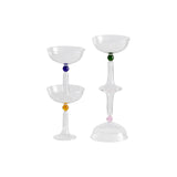 Maison Balzac Champagne Coupes with Tassel Set of 4 | Minimax