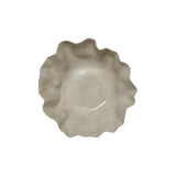 Marmoset Found Ruffle Bowl Chalk Medium | Minimax