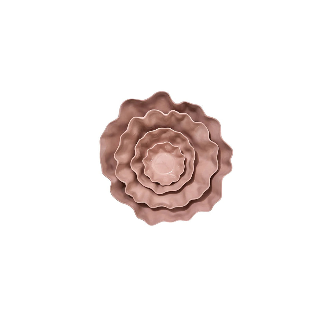Marmoset Found Ruffle Bowl Pink Small | Minimax