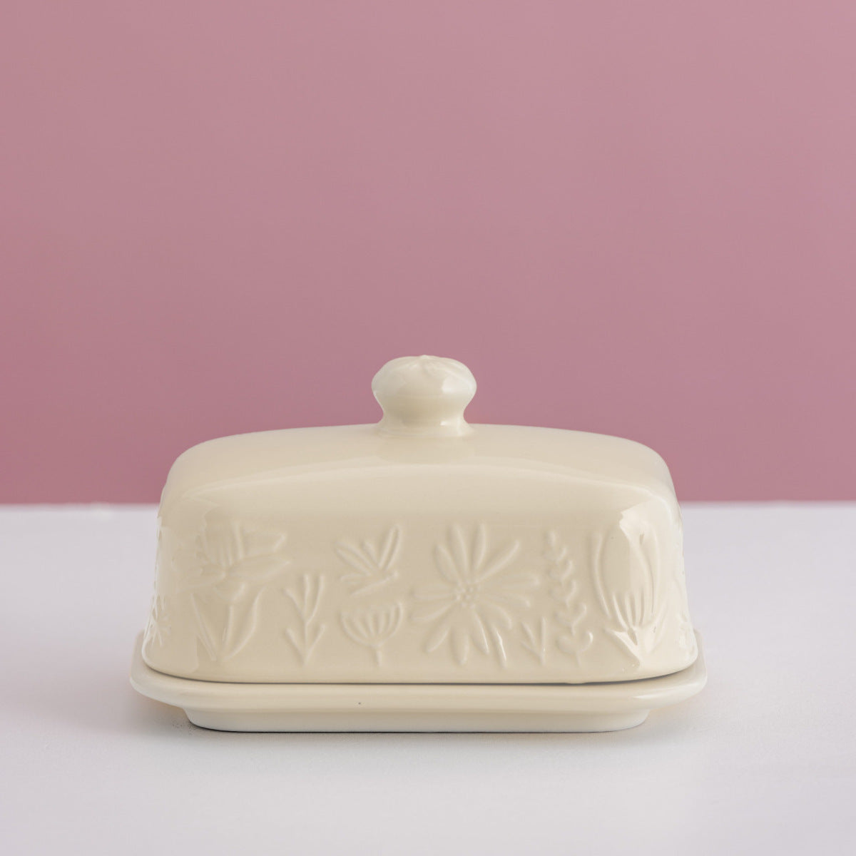 Mason Cash In The Meadow Butter Dish Cream | Minimax