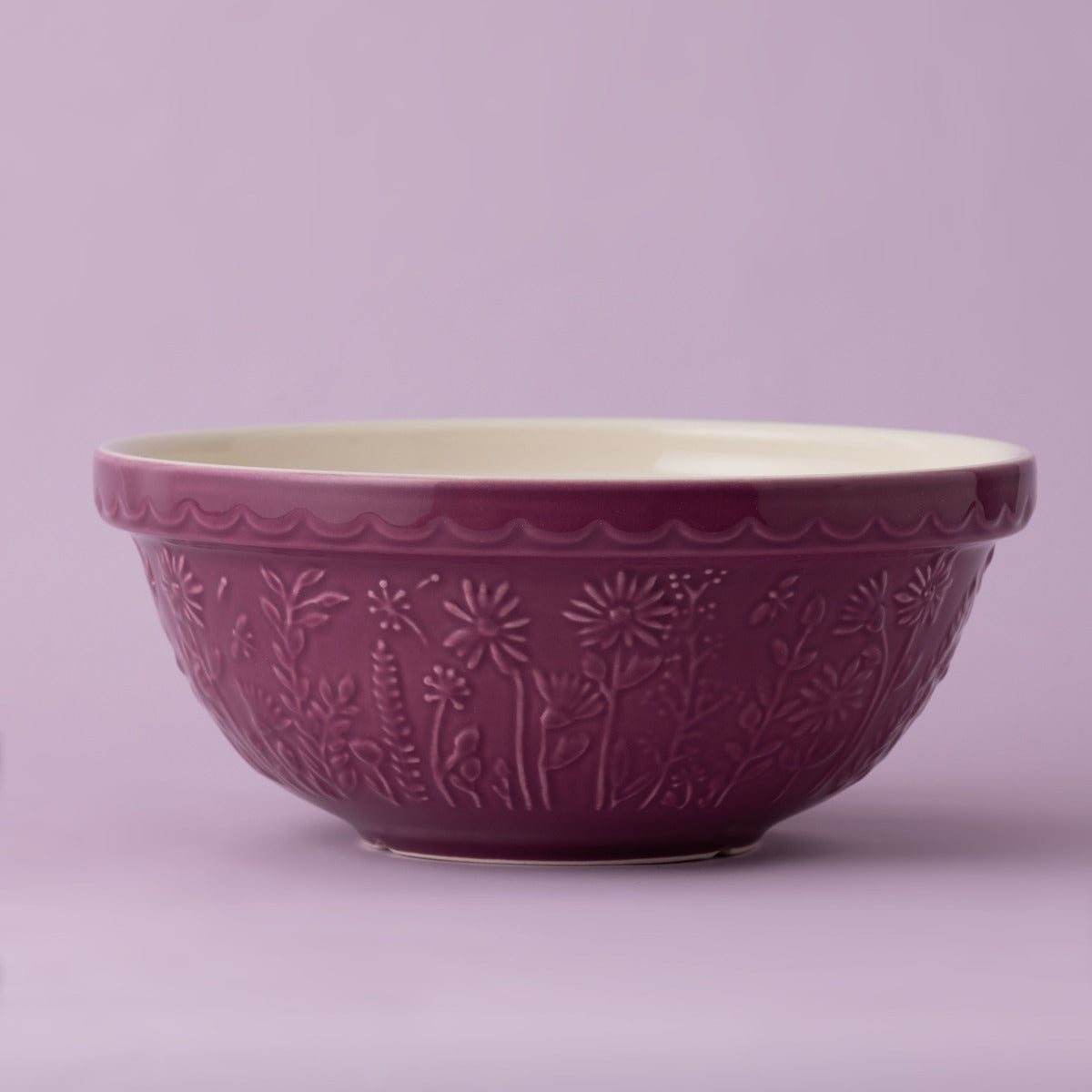 Mason Cash In the Meadow Daisy Mixing Bowl Purple 26cm | Minimax