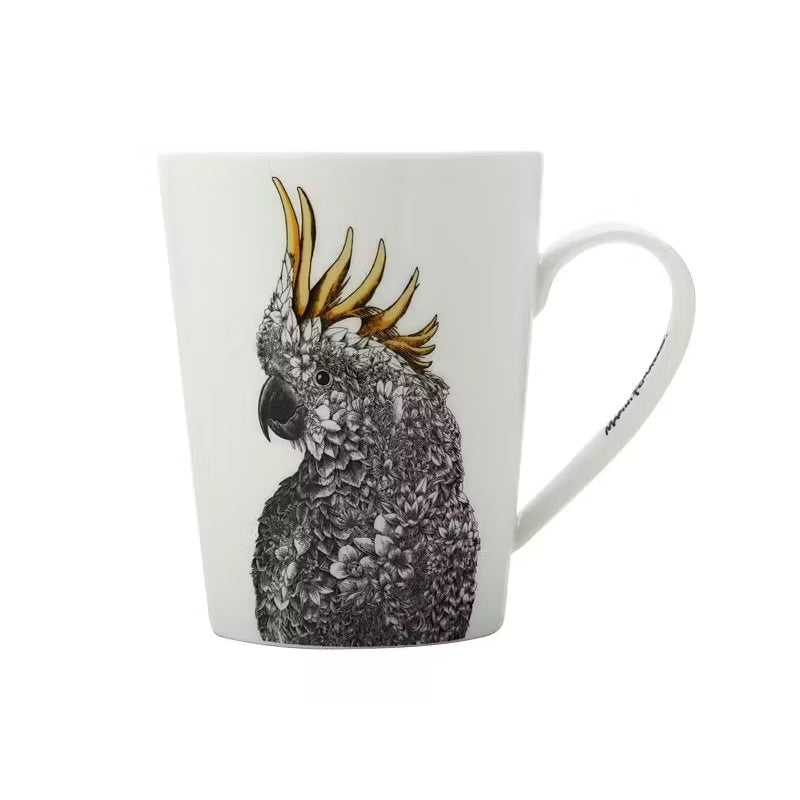 Maxwell & Williams Marini Bird Cockatoo Mug Gift Boxed 450ml | Minimax