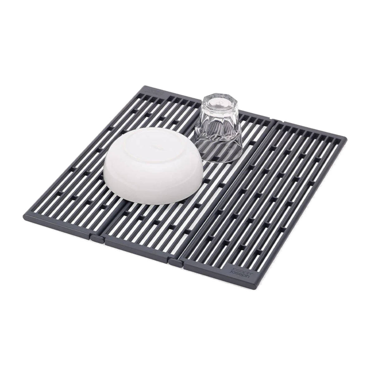 Joseph Joseph Folding Over Sink Drainer Grey | Minimax