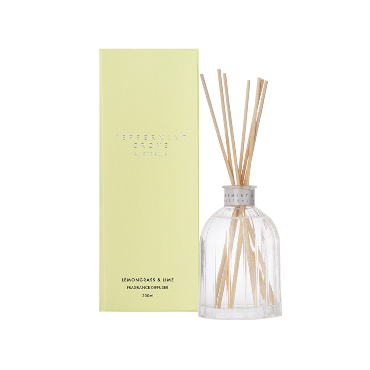 Peppermint Grove Australia Lemongrass & Lime Fragrance Diffuser 200ml | Minimax