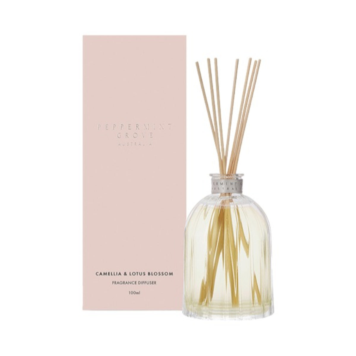 Peppermint Grove Australia Camellia & Lotus Blossom Diffuser 100ml | Minimax