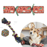 Mistletoe & Merry Dogs Cracker 35cm