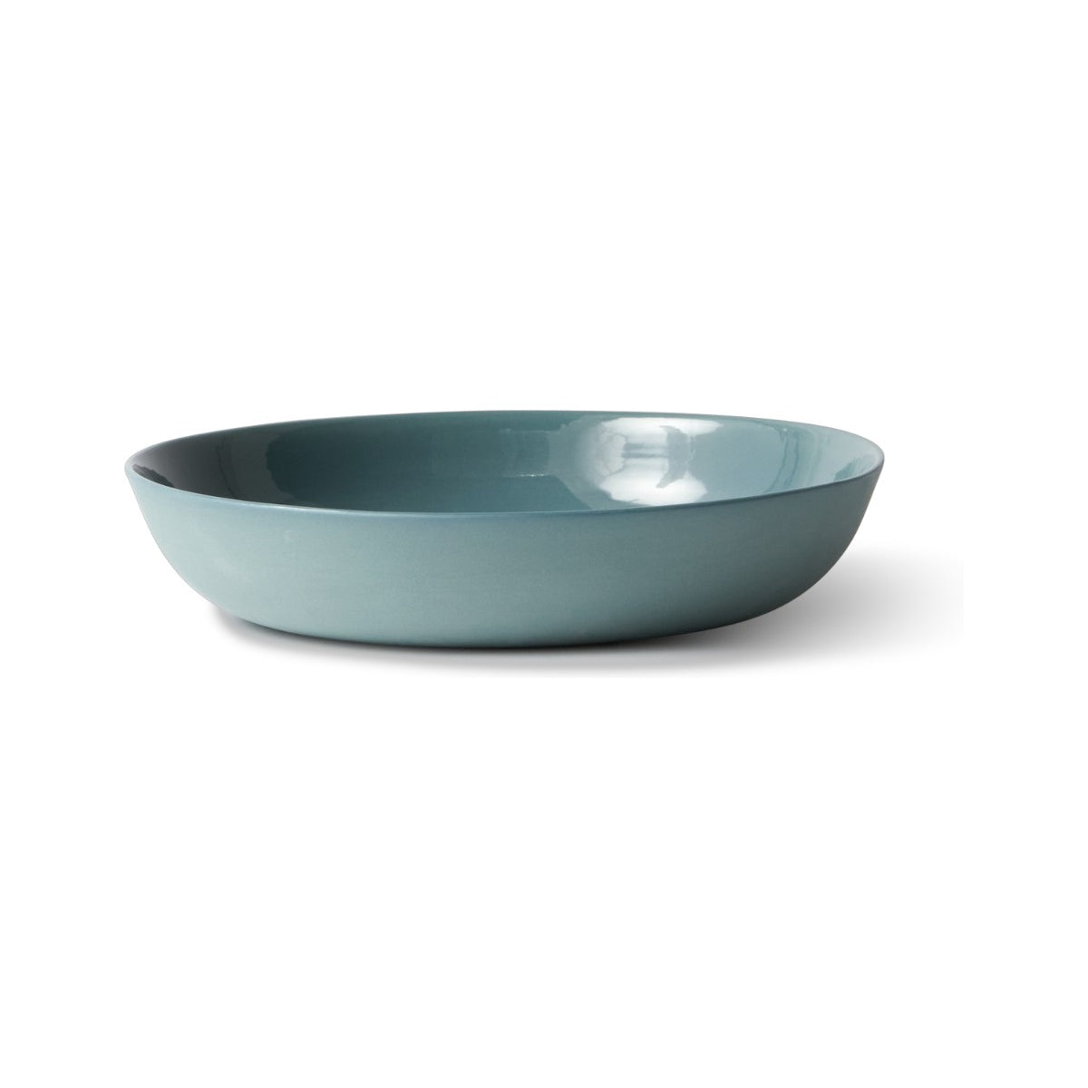 Mud Australia Pebble bowl medium 23cm in Bottle ceramic