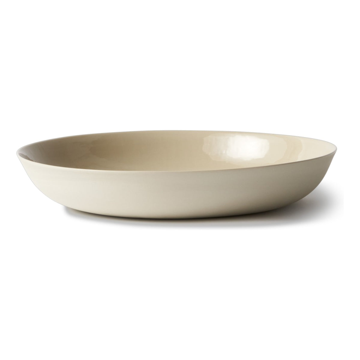 Mud Australia Pebble bowl large 34cm in Sand ceramic