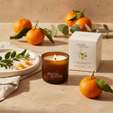 Myrtle and Moss Mandarin, Lemon Myrtle & Orange Peel 16 Hour Mini Candle 80g | Minimax