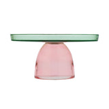 Ecology Gateaux Cake Stand Green/Pink 26cm | Minimax