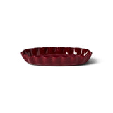 Ecology Ruffle Oval Serve Platter Elderberry 40cm