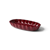 Ecology Ruffle Oval Serve Platter Elderberry 40cm