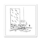 New Yorker Bad Dog Hard Magnet | Minimax