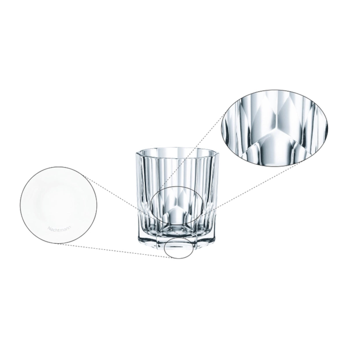 Nachtmann Aspen Whisky Tumbler 320ml (Set of 4) | Minimax