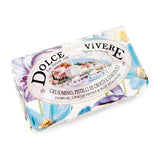 Nesti Dante Florence Dolce Vivere Lake Como Soap 250g – close-up of Lake Como edition wrapped bar with floral design