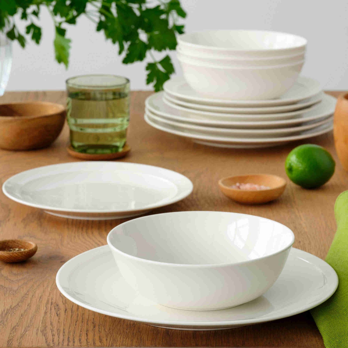 Noritake Adam Liaw Everyday Dinner Set White 12 Piece | Minimax