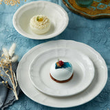 Noritake Baroque Dinner Set White 12 Piece | Minimax